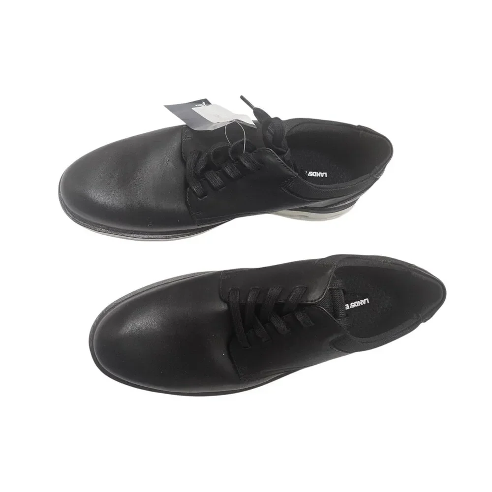 New Lands' End Men's Black Casual Shoe 10
